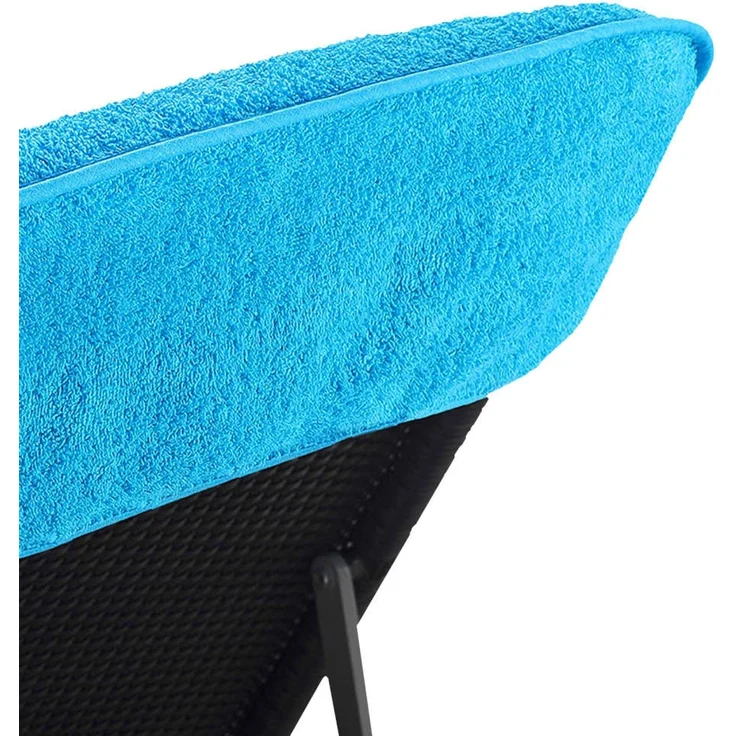 vidaXL Strandtücher 2 Stk. Türkis 60x135 cm Stoff 400 GSM 362679 – Bild 6