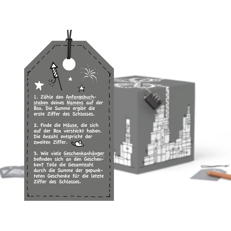 SURPRISA Geschenkbox Rätselbox, Personalisierte Geschenkideen / Das Geschenk einfach so - war gestern! – Bild 2