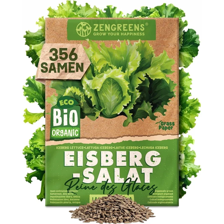 ZenGreens® - Bio Wintergemüsesamen im 20er Set - 20 Winter Gemüse Samen für den einfachen Anbau im Garten, Balkon oder Hochbeet - Pflanzensamen - Saatgut – Bild 9