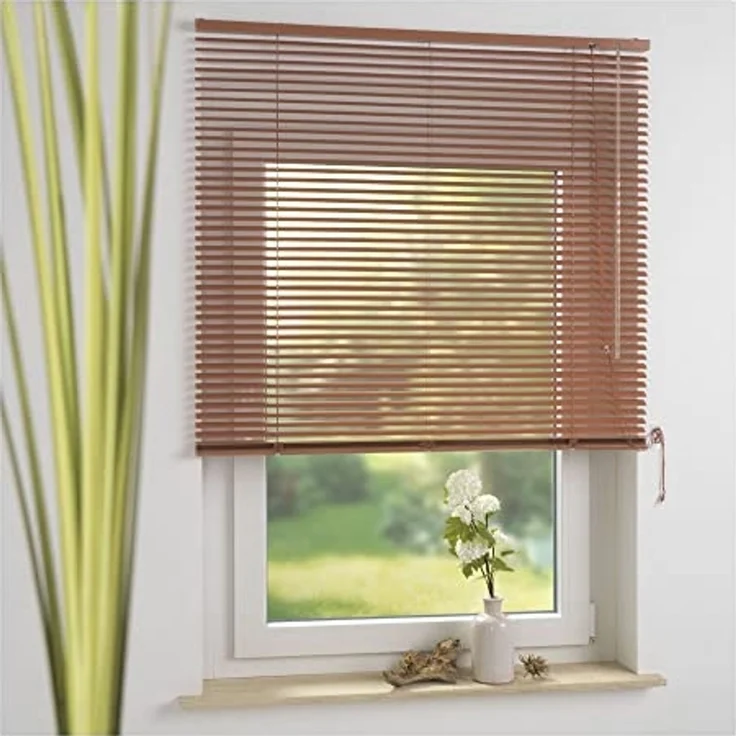 Liedeco Jalousie Aluminium-Jalousie, mit Bohren, freihängend, Aluminium – Bild 2