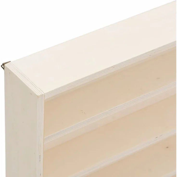 vidaXL Sammlervitrine aus Holz mit Türen 100x8,5x37 cm 4017388 – Bild 8