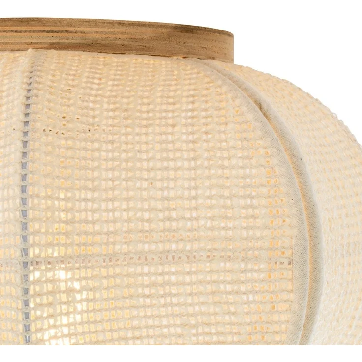 Qazqa Deckenleuchte Rob, ohne Leuchtmittel, E27, Naturel, Orientalisch, Stahl, 1-flammig – Bild 2