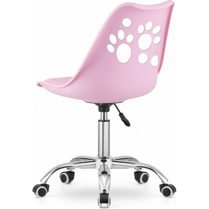Valora PRINT Drehstuhl, rosa, ergonomisches Design fürs Homeoffice – Bild 3