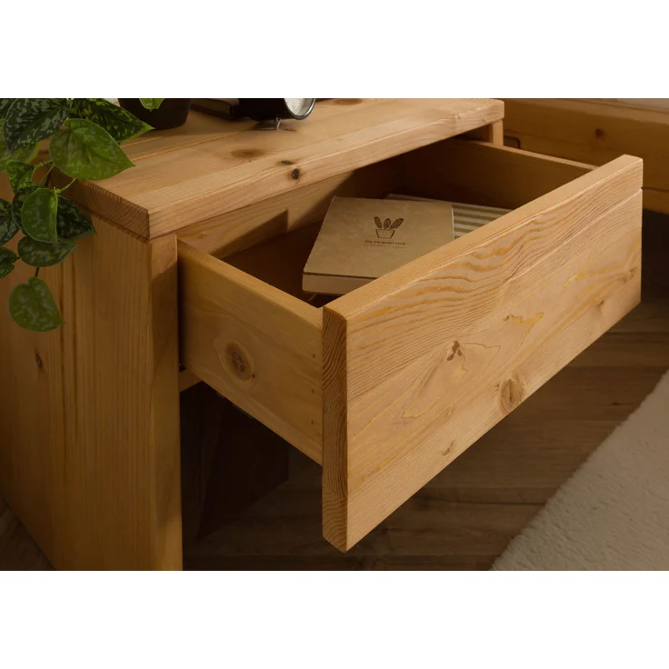 Nachttisch Fichte 50x35x46 natur gebeizt / geölt FICHTELBERG #20 – Bild 6