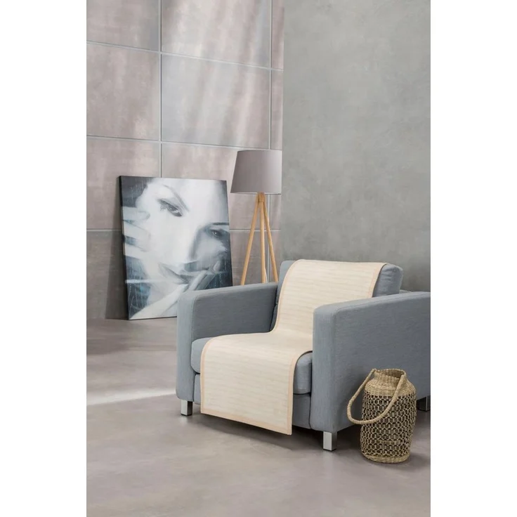 IBENA Sesselschoner Fano, B x H: 50x200 cm, mit modernen Streifen – Bild 1