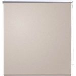 vidaXL Verdunkelungsrollo 164,4 x 175 cm, Stoffbreite 160 cm, Beige 240138