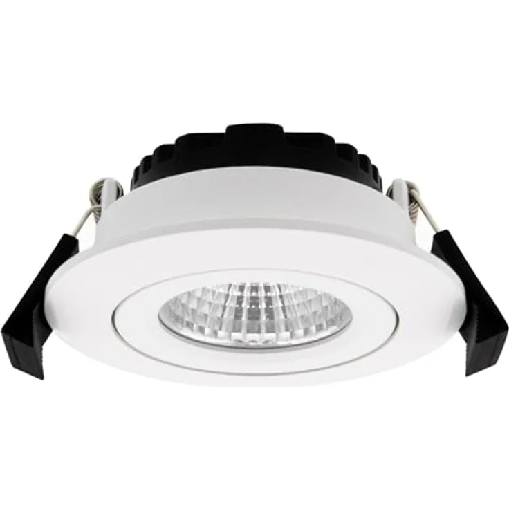 Dotlux LED-Leuchte CIRCLEminidim 6W, dimmbar, 3000K, spritzwassergeschützt, ultraflach, weiß – Bild 2