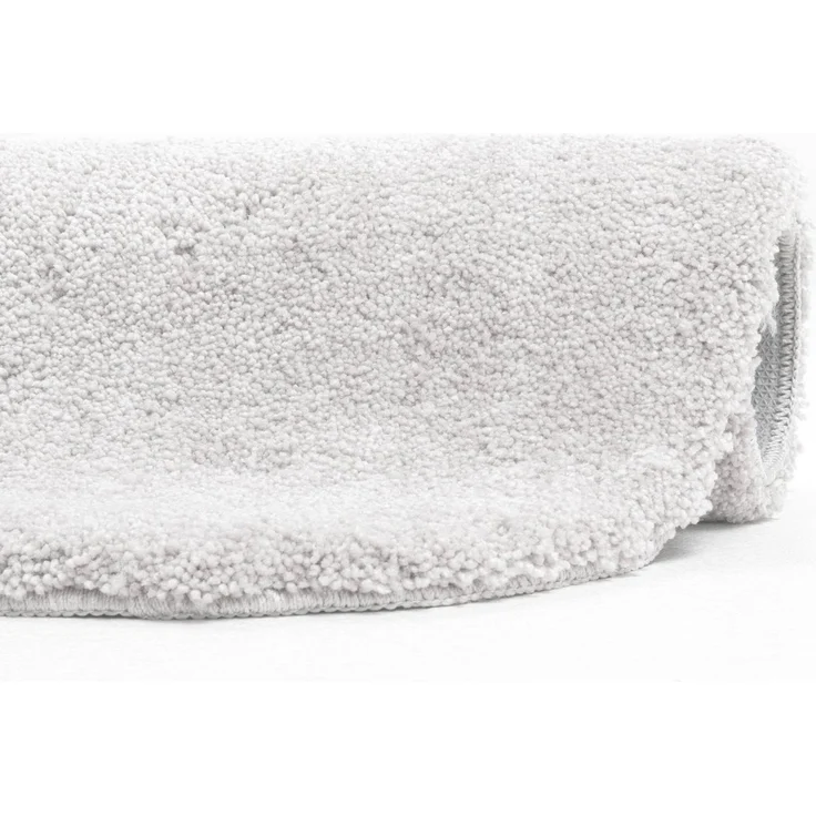 TOM TAILOR HOME Badematte Cozy Bath UNI, Badvorleger, Badezimmer Teppich, Höhe 27 mm, rutschhemmend beschichtet, fußbodenheizungsgeeignet, Polyester, oval, Badteppich, Uni Farben, rechteckig, in rund & oval erhältlich – Bild 4