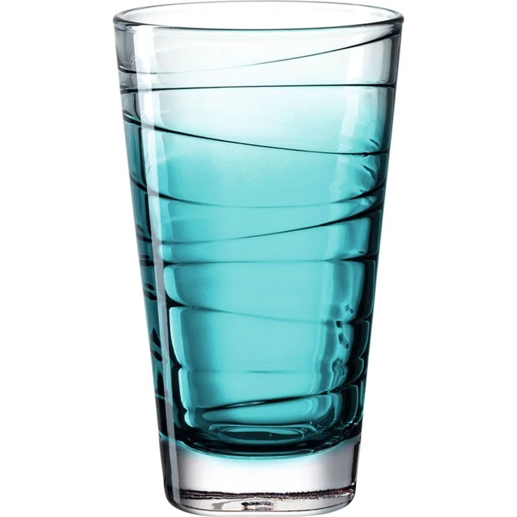 Leonardo 'Vario Struttura' Trinkglas, Kalk-Natron Glas, 280 ml, 6x Trinkglas, Mehrfarbig – Bild 6