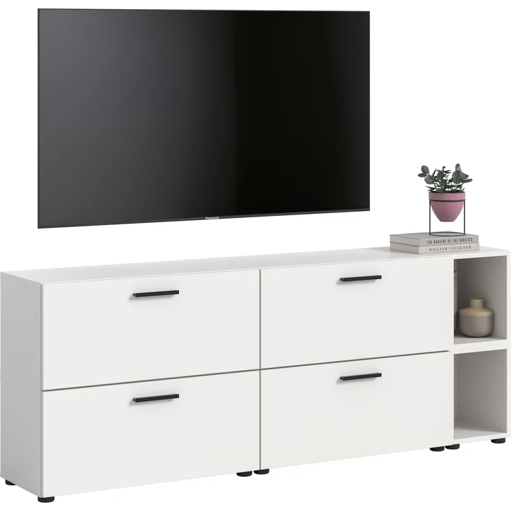 Xonox The One Wohnkombination, Weiß, 176x67x34 cm – Bild 1