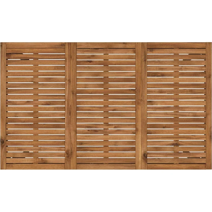 vidaXL Gartenbar-Tisch Natürlich und Schwarz 147 x 88,5 x 105 cm 901349 – Bild 4