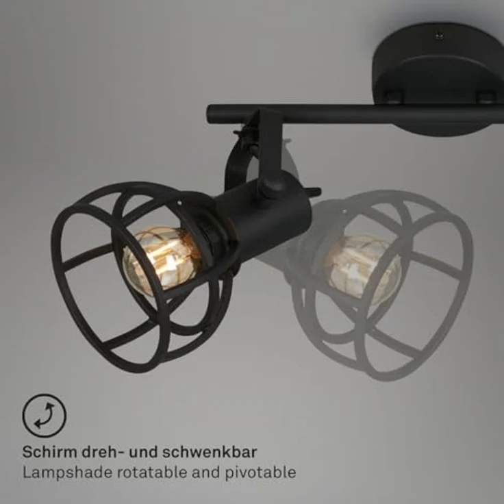 Briloner Leuchten LED Deckenspot KORBO BLACK – Bild 3