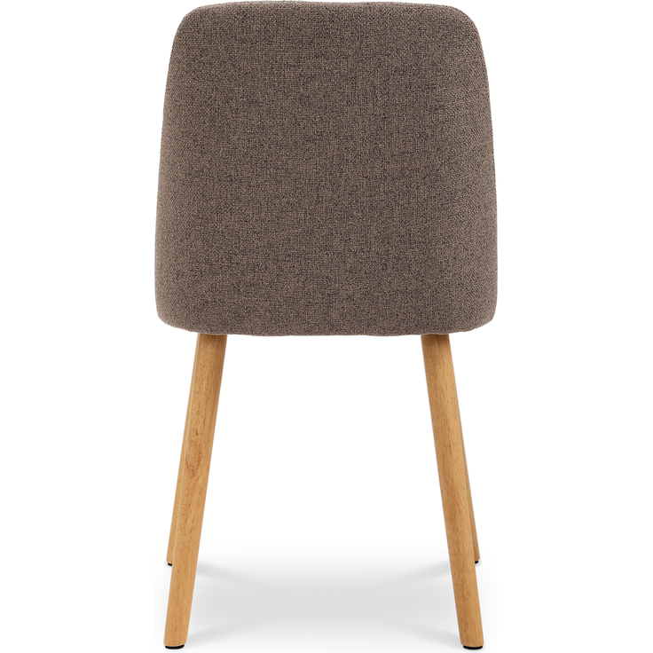 GOEURVANT 421 Esszimmerstühle 6er-Set, Webstoff - Mokkabraun – Bild 5