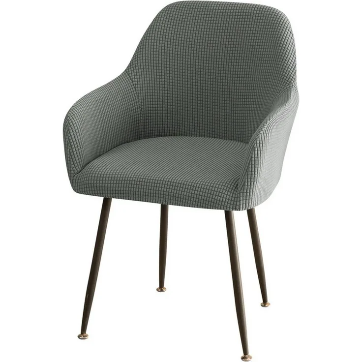 Zyronn Stuhlhusse Stretch Stuhlhussen-Bezüge Mit Armlehne, Stuhlhusse