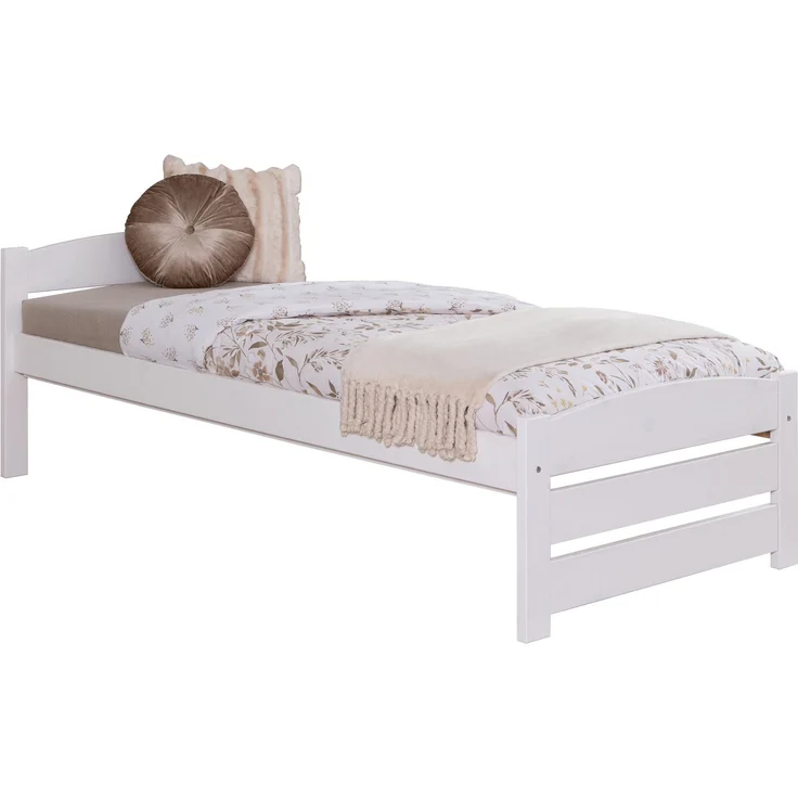 Stauraumbett Seniorenbett "Loni" 90x200 Kiefer massiv