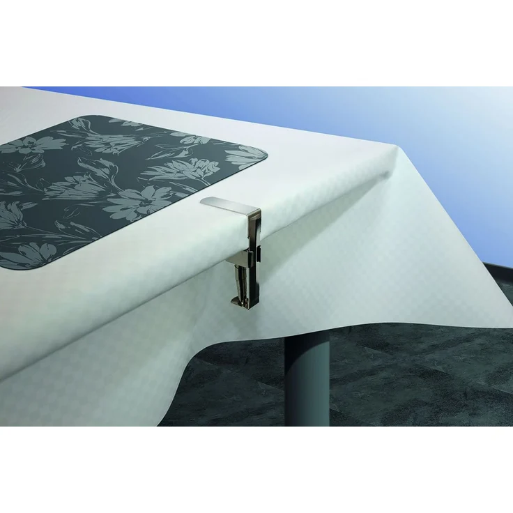 d-c-table® Tischtuchklammer Multifit 4er Set, silber