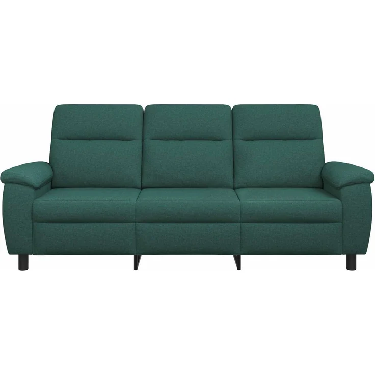vidaXL Sofa Dunkelgrün 214 x 90 x 95 cm Stoff 42040969 – Bild 2