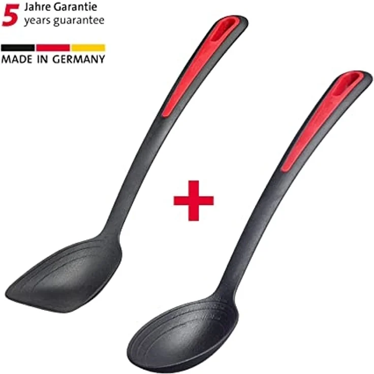 WESTMARK Kochbesteck-Set Set, 2tlg, 1x Brat- u. Gemüsel-, Pfannenlöffel, Innenliegende Skala – Bild 2