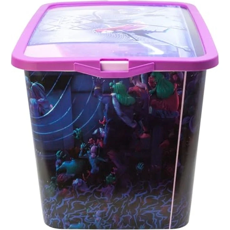 KPop Demon Hunters Aufbewahrungsbox 23 Liter Kinder Ordnungsbox mit Klickverschluss – Bild 4