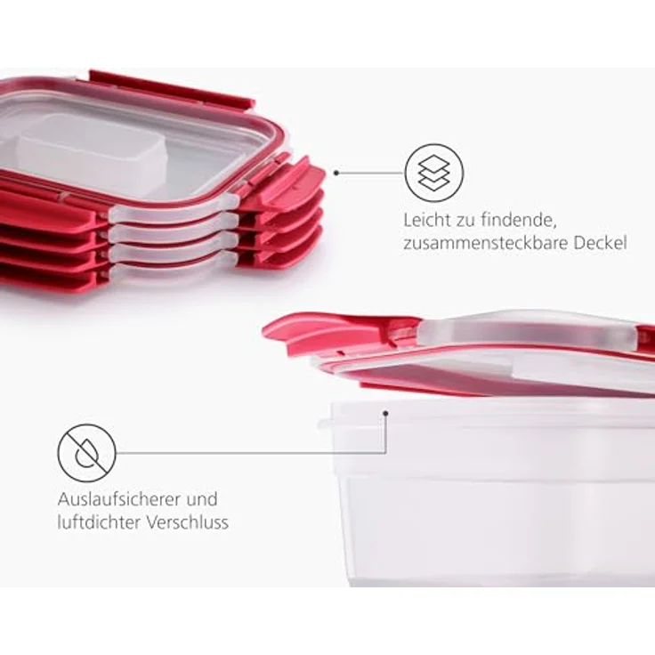 Joseph Joseph Nest Lock 4-tlg. Frischhaltedosen-Set 1.1 Liter E – Bild 5