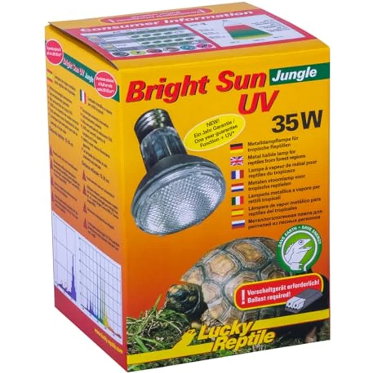 Lucky Reptile Bright Sun UV Jungle, Wattstärke:35 Watt – Bild 2