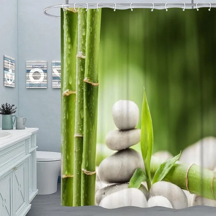 M&W DAS DESIGN Duschvorhang Shower curtains Anti schimmel Waschbar Duschvorhang ​​180x200