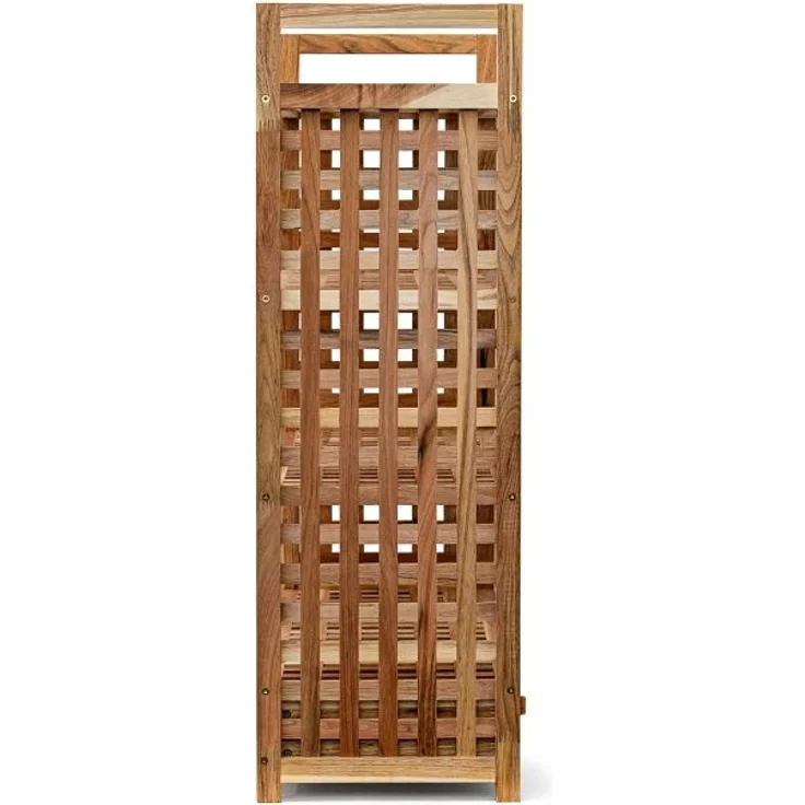 Schuhregal Walnuss mit Schublade – Bild 6