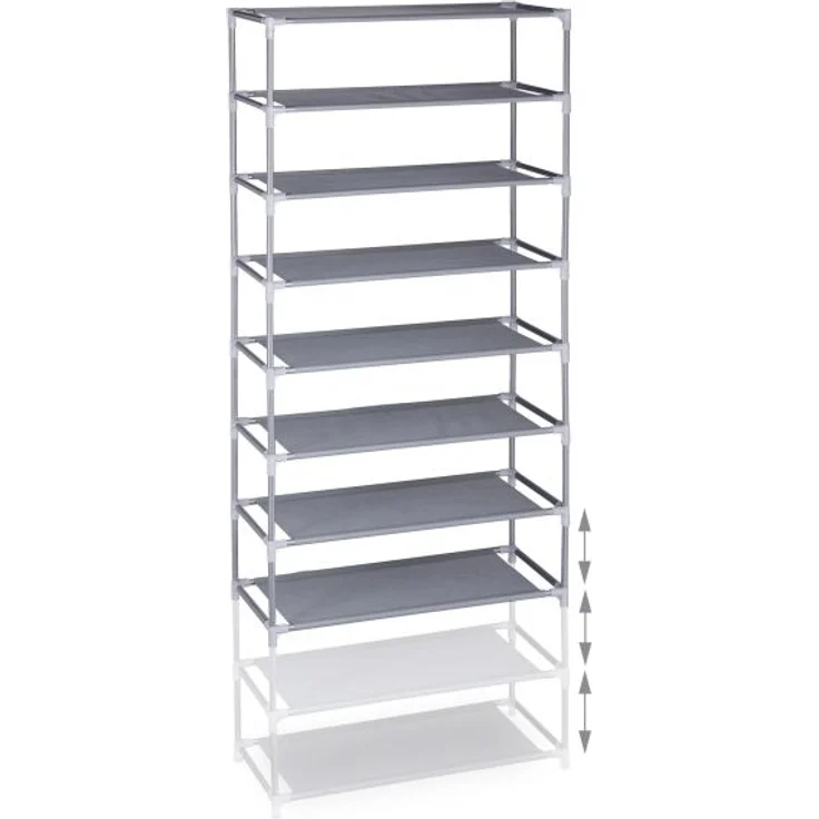 Schuhregal Stecksystem 10 Ebenen – Bild 6