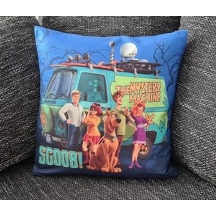 Tinisu Dekokissen Scooby-Doo Kissenbezug: Mystery Machine - 40cm x 40cm – Bild 4