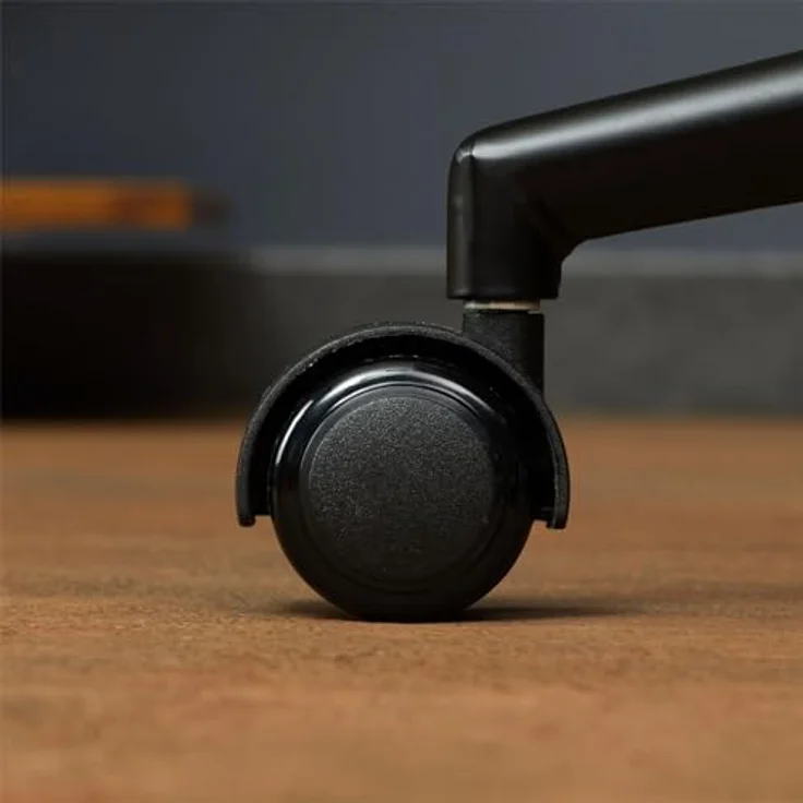 IDIMEX Drehstuhl Talia, Dunkelgrau, höhenverstellbar mit Wabenmuster, 53x89x61 cm, Arbeitszimmer – Bild 7