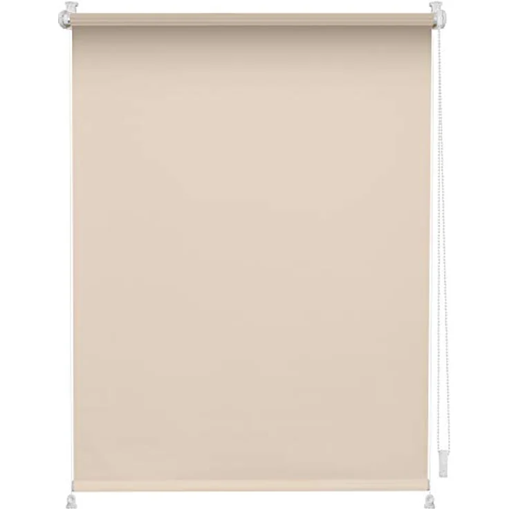 Seitenzugrollo Uni Rollo, LICHTBLICK ORIGINAL, verdunkelnd, ohne Bohren, verspannt, Klemmfix, mit Klemmträger und Farbbeschichtung - für Fenster und Türen, Klemmfix – Bild 2