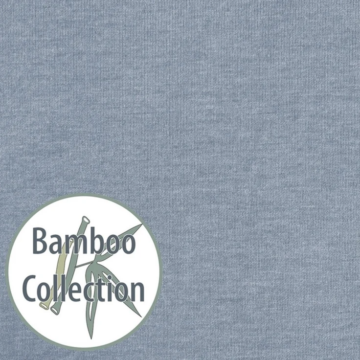 Theraline Bezug für Bambusmond Nacken- & Kuschelkissen Bamboo Melange blau-grau – Bild 5