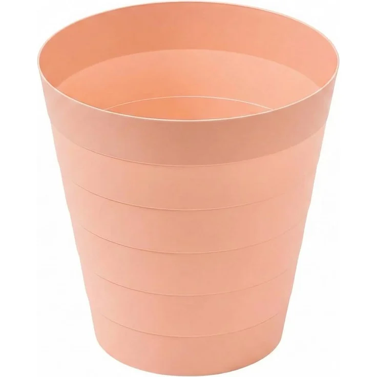 Sinoba Papierkorb 6105 Mülleimer Papiereimer 25 cm 9L | Apricot – Bild 1