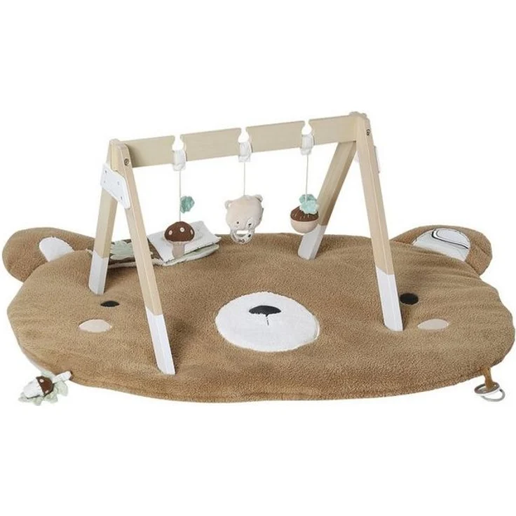 Krabbeldecke Baby Spielbogen aus Holz FSC®, vertbaudet – Bild 3