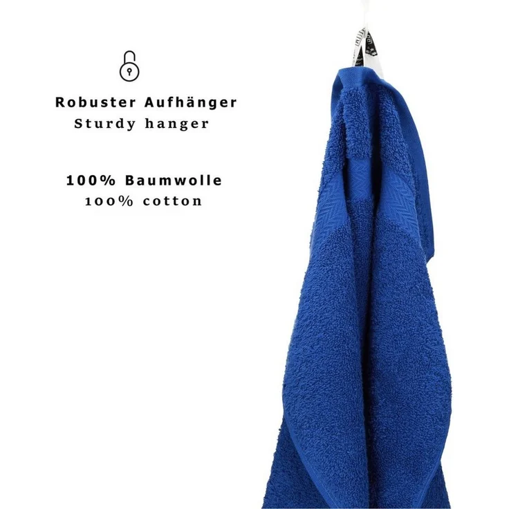 Betz Handtücher 10-teiliges Handtuch Set Premium, 100% Baumwolle (10-St), 4 Handtücher 50x100 cm, 2 Duschtücher 70x140 cm, 2 Gästetücher 30x50 – Bild 4