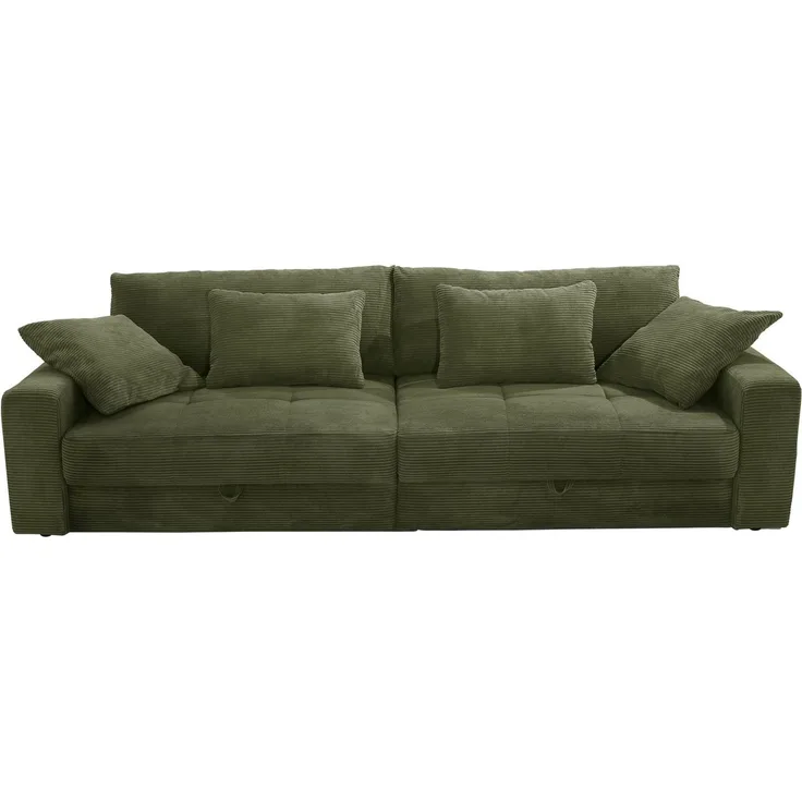 Jockenhöfer Gruppe Big-Sofa Space XL, B: 284 cm, Mega-Sofa mit Bettkasten & 4 Zierkissen