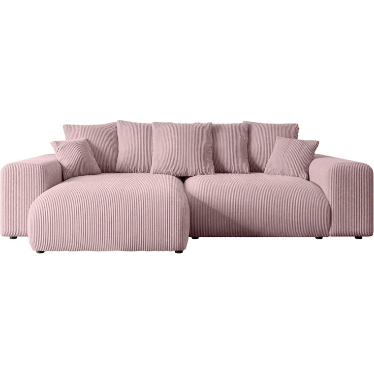 ALTDECOR Ecksofa ESKAR-L, Couch mit Schlaffunktion, Wohnzimmer - Wohnlandschaft, Corner Sofa Bett Eckcouch Couch L-Form Schlafcouch Ausziehbar