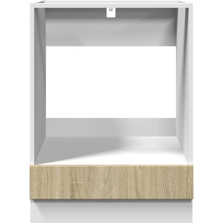 vidaXL Herdumbauschrank Sonoma-Eiche 60x46x81,5 cm Holzwerkstoff 849617 – Bild 5