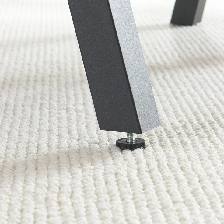 Tischgestell 2er Set Heustreu 40x40cm Schwarz [en. casa] – Bild 6