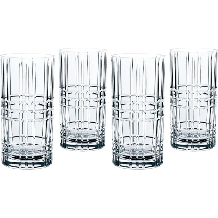 NACHTMANN 101049 SQUARE Longdrinkglas 4er Set