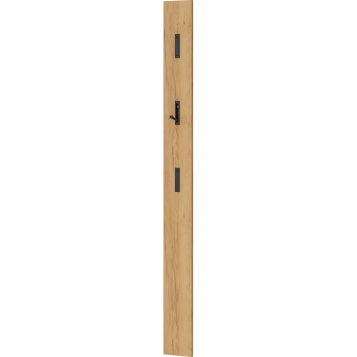 Garderobenleiste >UTAH< 3 Haken, Navarra-Eiche-Dekor - 15x170x3cm (BxHxT) – Bild 4