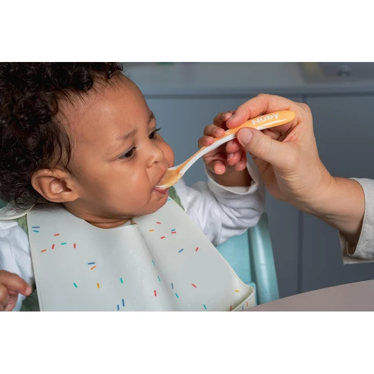 Nuby - Hot Safe Wärmesensor-Löffel für Babys - 4er Pack - 3+ Monate - Farbe nicht auswählbar – Bild 2