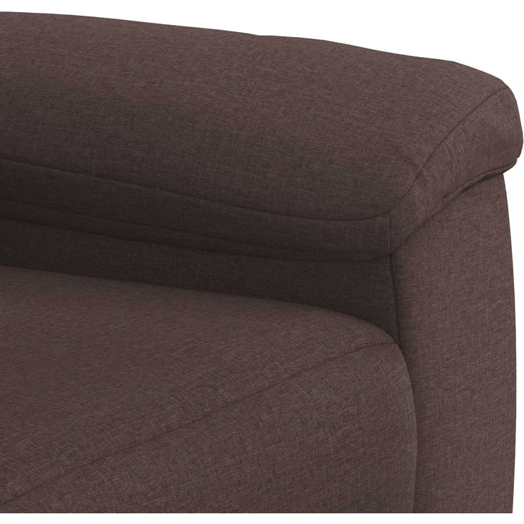 vidaXL Sofa Dunkelbraun 95 x 90 x 95 cm Stoff 42040899 – Bild 5