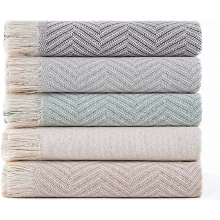 Mehrzweck-Tagesdecke für Sofa, Überwurf für Bett, Sofaüberwurf, Jarapas, Fischgrätenmuster – Bild 3