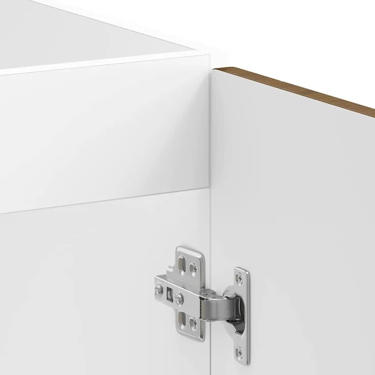 vidaXL Spülenunterschrank Lucca Braun Eichen-Optik Holzwerkstoff 853694 – Bild 8