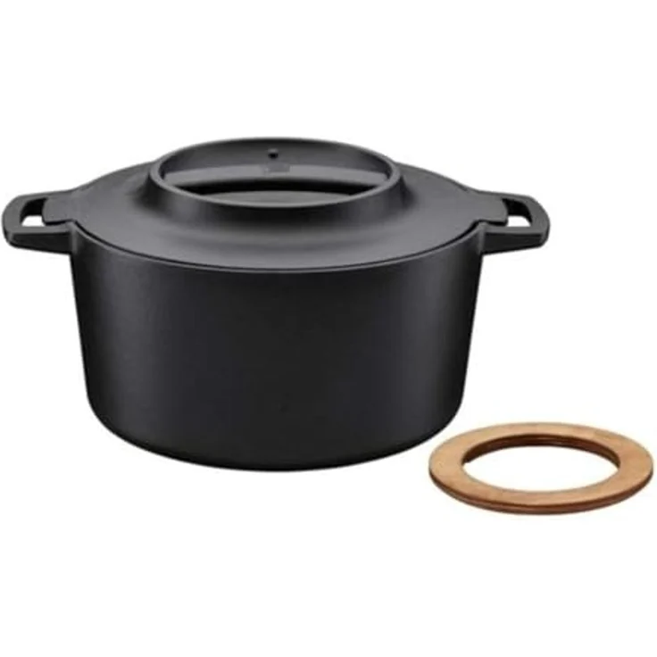 Fiskars Kochtopf Norden Gusseisen 4L Töpfe & Pfannen – Bild 3