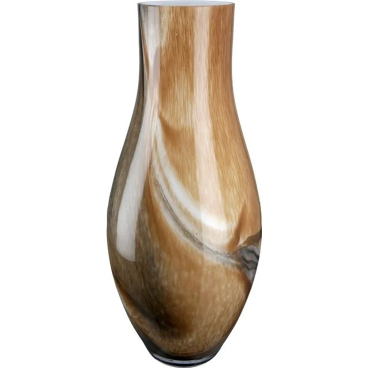 GILDE Tischvase Draga, Höhe ca. 40 cm (1 St), dekorative Vase aus Glas, Blumenvase – Bild 4