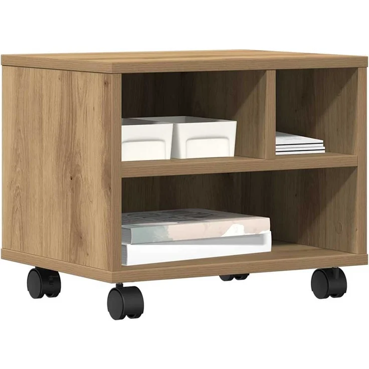 vidaXL Druckerständer Artisan-Eiche 41 x 32 x 34,5 cm Holzwerkstoff 862277 – Bild 2