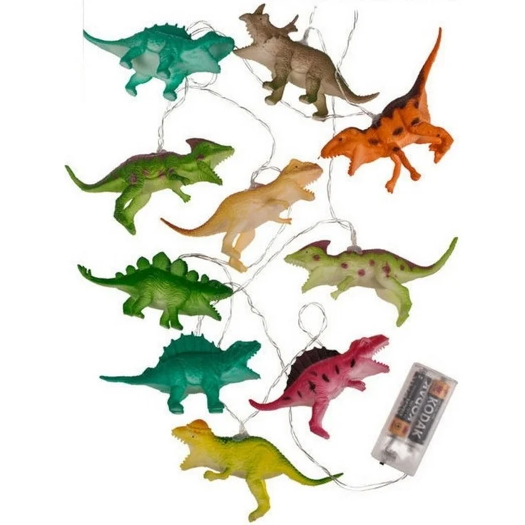 Out of the Blue Lichterkette Dinosaurier Lichterkette mit 10 Dinos – Bild 1