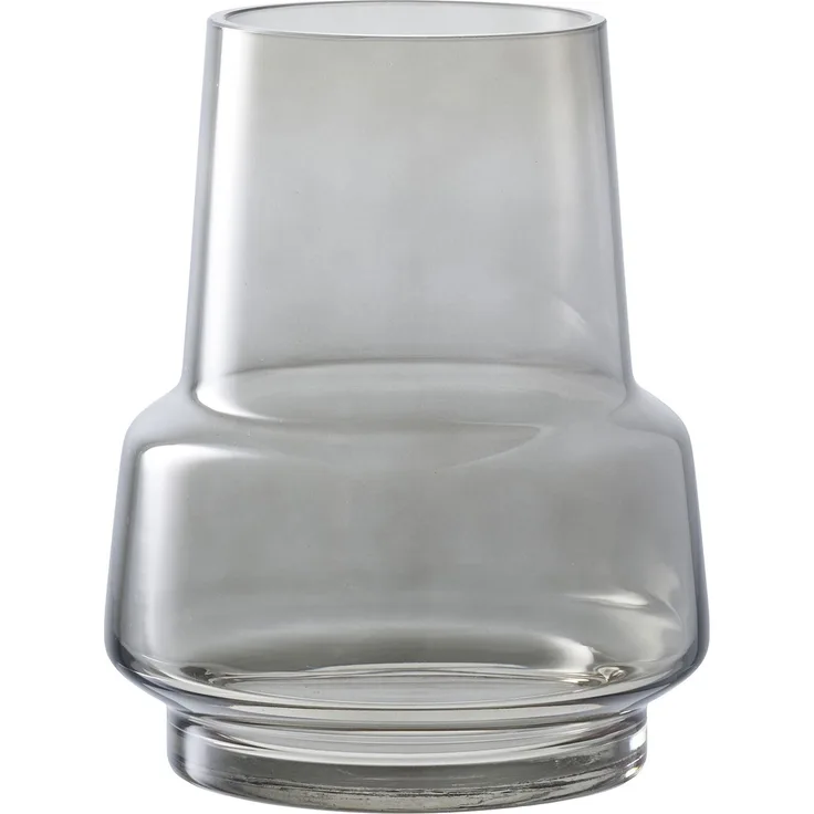House Nordic Vase, Glas, rauchgrau, ø15x19 cm
